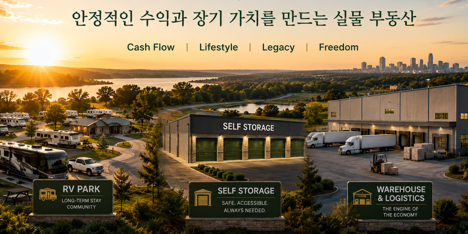 미국 현금 흐름 자산